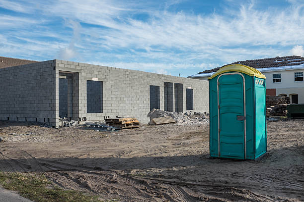 Porta potty delivery and setup in Amherst, TX